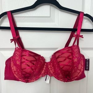 NWT Adore me Pink lingerie bra size 40C